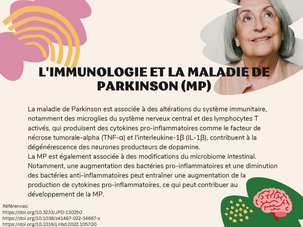 L’immunologie et la maladie de parkinson – Par Elisia&nbsp;Marsico